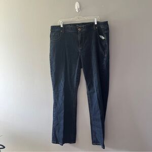 Lane Bryant bootcut jeans genius fit denim plus size 24